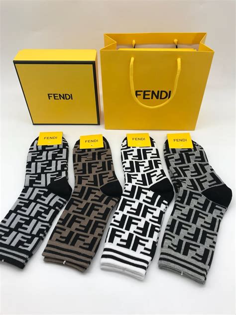 fendi men's socks|Luxury Christmas Home Décor Gifts .